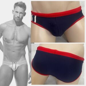 Tribe Low Rise Pouch Swimsuit 28-36" waist Gently worn Nylon / spandex